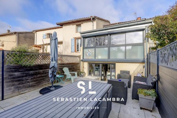 Gaillac (81600) Maison de ville rénovée – 109 m² – Terrasse plein sud – Centre de Gaillac