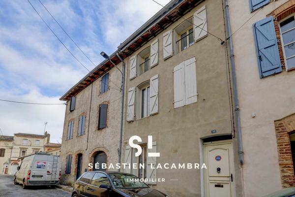 Gaillac (81600) Maison de ville rénovée – 109 m² – Terrasse plein sud – Centre de Gaillac