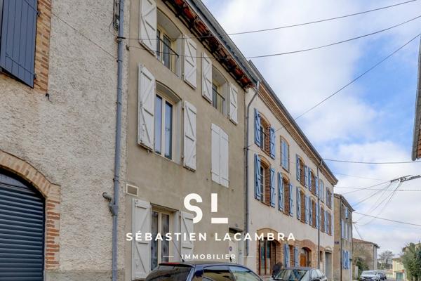 Gaillac (81600) Maison de ville rénovée – 109 m² – Terrasse plein sud – Centre de Gaillac