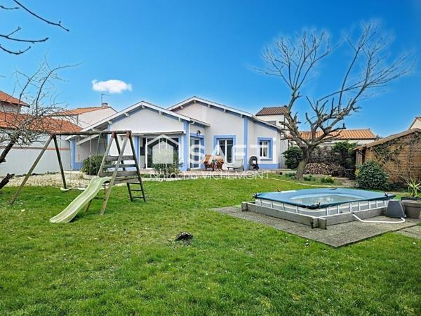 Proche plage et casino, maison familiale de plain pied avec grand jardin et garage!