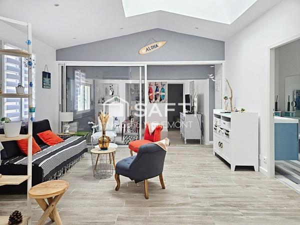 Proche plage et casino, maison familiale de plain pied avec grand jardin et garage!