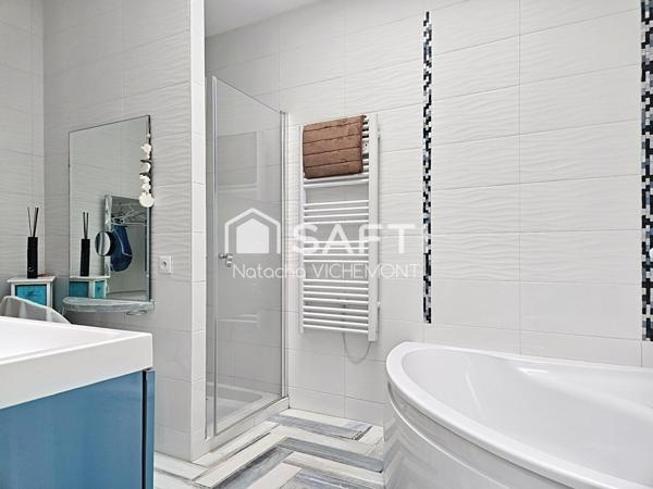 Proche plage et casino, maison familiale de plain pied avec grand jardin et garage!