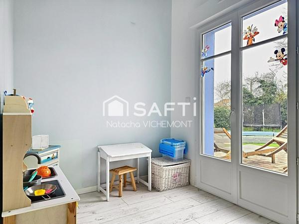 Proche plage et casino, maison familiale de plain pied avec grand jardin et garage!