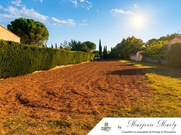 Terrain à vendre LEZIGNAN CORBIERES (11200)  Secteur pinède -1407 m2- 54 990 HAI