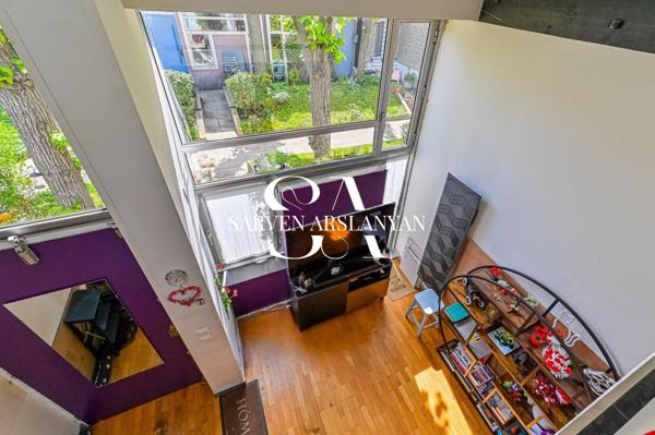 A 300 m du métro à Charenton / Centre-Ville / Duplex Loft 52m² avec accès privatif de plain-pied