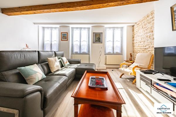 Appartement à vendre 3 pièces DOLE (39) Hyper Centre Ville, superbement rénové