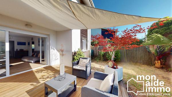 Bel appartement 3 pièces avec jardin privatif