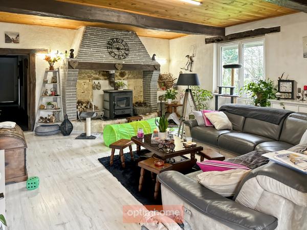 Authentique Landaise en pierres et colombages sur 17 000 M2 de terrain arboré.