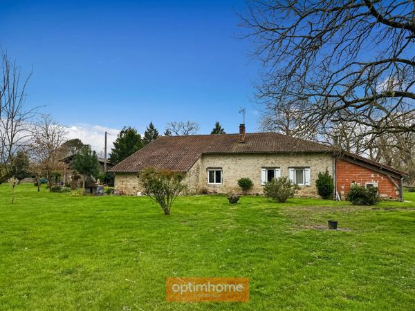 Authentique Landaise en pierres et colombages sur 17 000 M2 de terrain arboré.