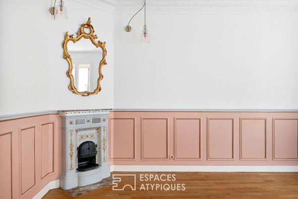 Bel ancien rénové dans un esprit contemporain