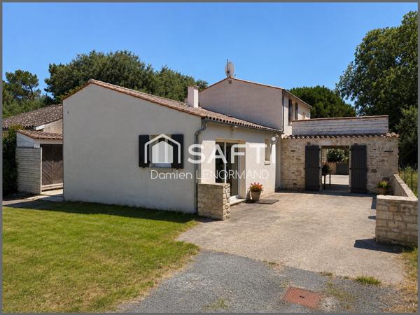 Maison Dolus d’Oléron avec beau terrain de 1393 m2