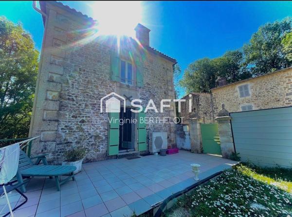 MAISON EN PIERRE/3CHAMBRES/CAVE/GARAGE A BECELEUF!
