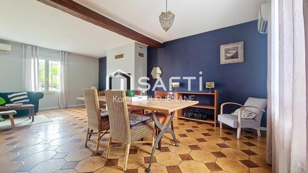 Maison individuelle, 5 chambres, dépendance, 580 m2 de terrain