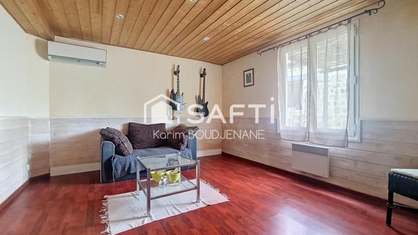 Maison individuelle, 5 chambres, dépendance, 580 m2 de terrain