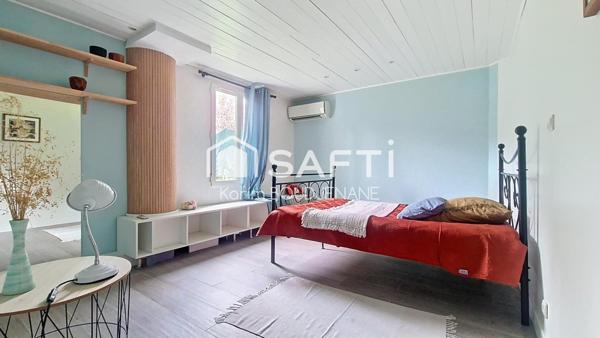 Maison individuelle, 5 chambres, dépendance, 580 m2 de terrain