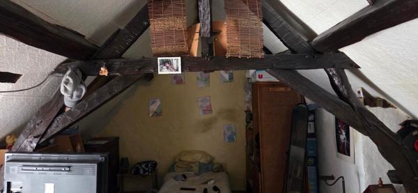 Maison de bourg à rénover terrain