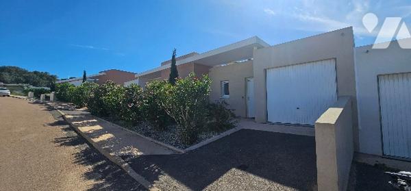 Appartement/villa T3 mitoyen avec jardin, garage et parking aux portes de Bonifacio