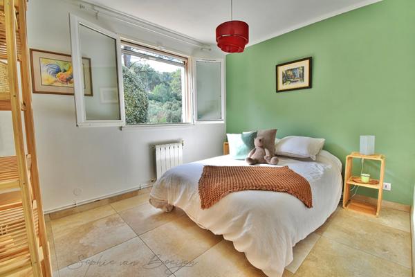 Maison à vendre à pied du village BOUC BEL AIR (13), vue nature, 160 m2, 5 chambres, piscine, jardin 500 m2, sous-sol
