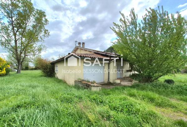 MAISON 3 CHAMBRES - GARAGE SUR 2720M² DE TERRAIN