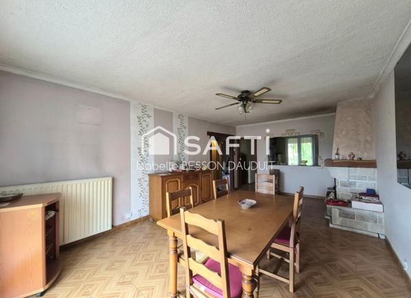 MAISON 3 CHAMBRES - GARAGE SUR 2720M² DE TERRAIN