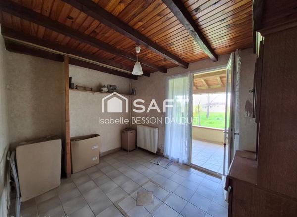 MAISON 3 CHAMBRES - GARAGE SUR 2720M² DE TERRAIN
