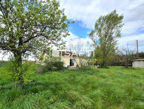 MAISON 3 CHAMBRES - GARAGE SUR 2720M² DE TERRAIN