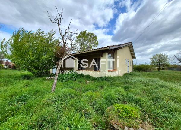 MAISON 3 CHAMBRES - GARAGE SUR 2720M² DE TERRAIN