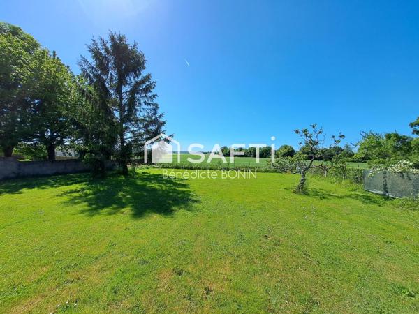 Maison de plain-pied avec 3 chambres et jardin