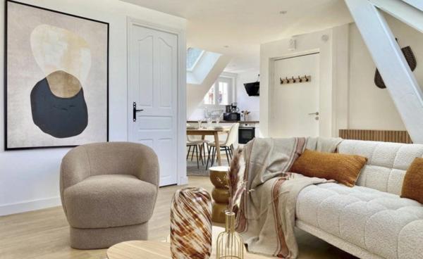 Appartement T3 de charme au cœur du triangle d’Or d’Angers