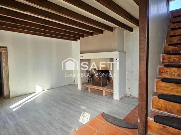Maison à rénover avec jardin arboré