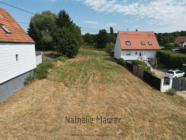 Terrain constructible hors lotissement