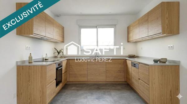 BRESSOLS (82710) – Maison NEUVE 103 m² – DPE A – Garage – Terrain 345 m²