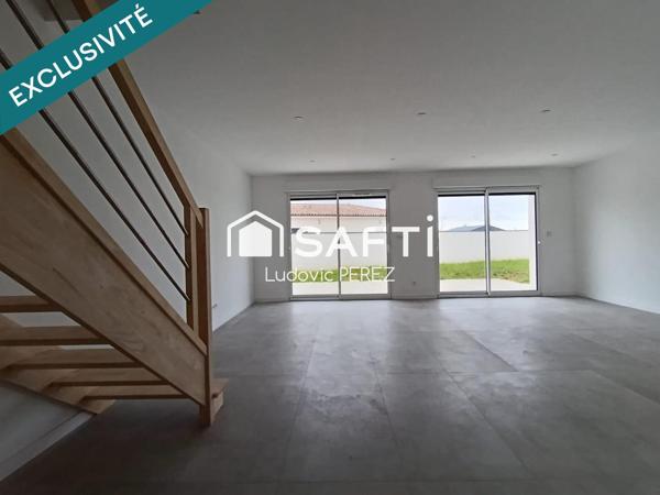 BRESSOLS (82710) – Maison NEUVE 103 m² – DPE A – Garage – Terrain 345 m²