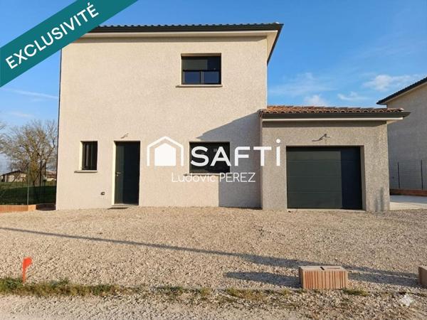 BRESSOLS (82710) – Maison NEUVE 103 m² – DPE A – Garage – Terrain 345 m²