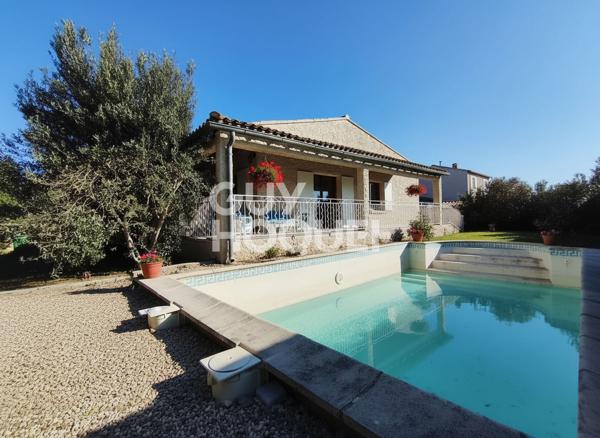 Maison 5 pièces - 127 m² - PP - ENTRAIGUES sur la SORGUE - Terrain 629 m² - Piscine