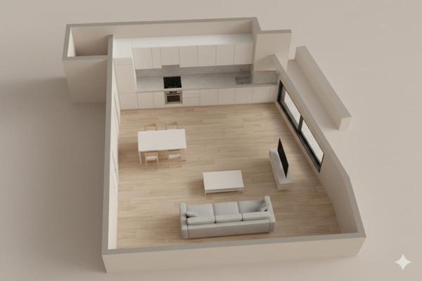 Appartement lumineux avec vaste extérieur. Entre mer et centre-ville !