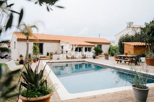 Villa plain-pied sur 1000m2 de terrain sans vis à vis