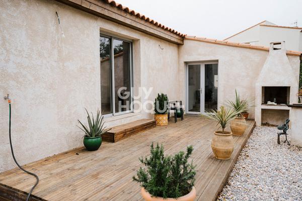 Villa plain-pied sur 1000m2 de terrain sans vis à vis