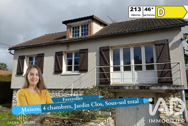 Maison à vendre 6 pièces 85 m² Faverolles