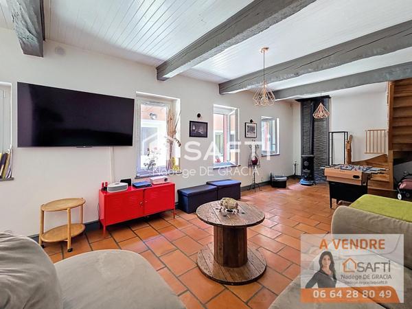 Coquette maison de ville T3 de 75m2