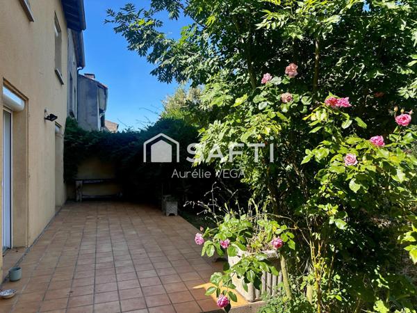 Maison T5 avec garage et jardin au centre de Mirepoix