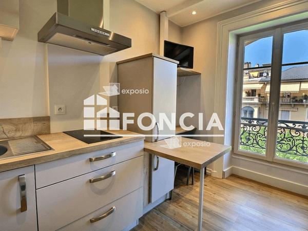 Location Studio meublé 14.11 m² - 4 AVENUE DES FLEURS Aix Les Bains 73100