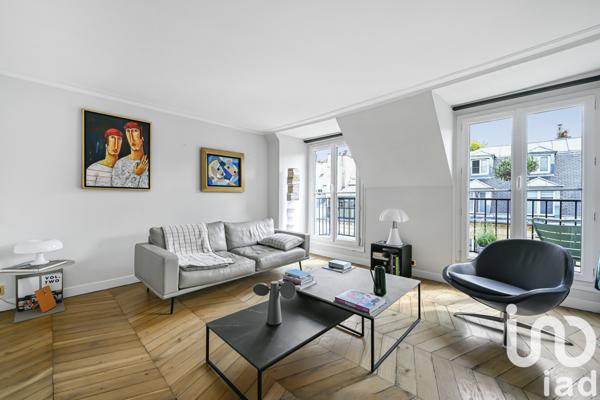 Appartement à vendre 3 pièces 57 m² Paris 8