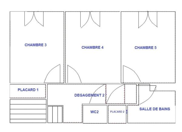 Saint Etienne 42000 Secteur Sainte Barbe appartement 121m² 6 chambres, garage, cave