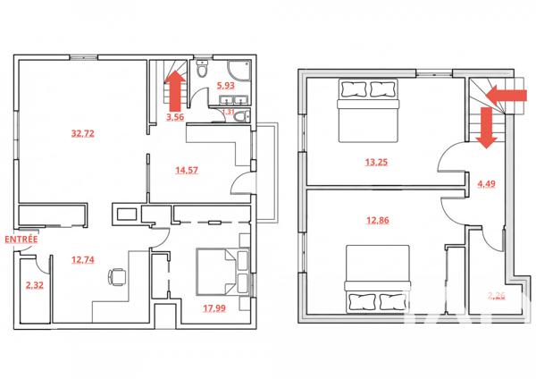 Maison à vendre 4 pièces 124 m² Sainte-Foy