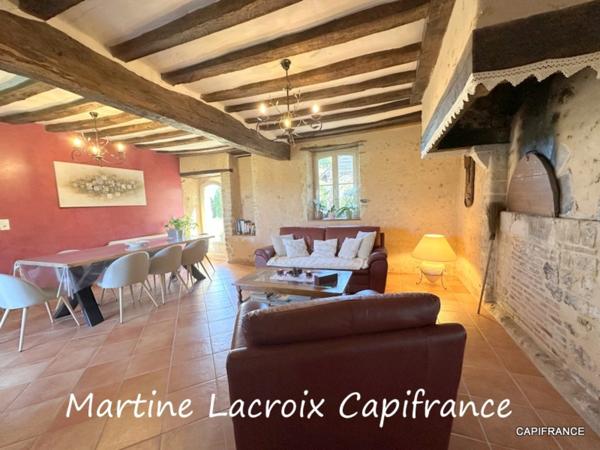 Dpt SARTHE (72), à vendre LA FERTÉ-BERNARD - PROPRIÉTÉ  P7 de 148 m² - Terrain de 3000M²