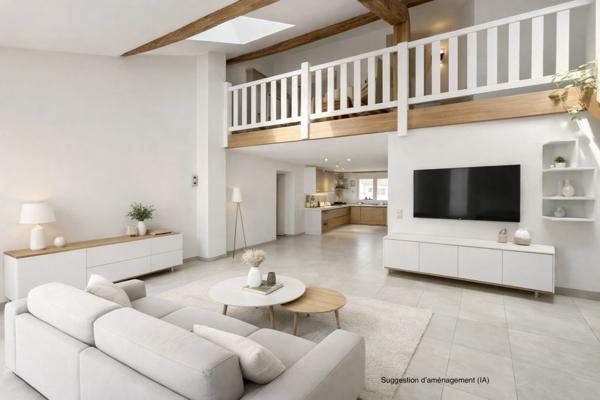 Maison de type appartement avec balcon