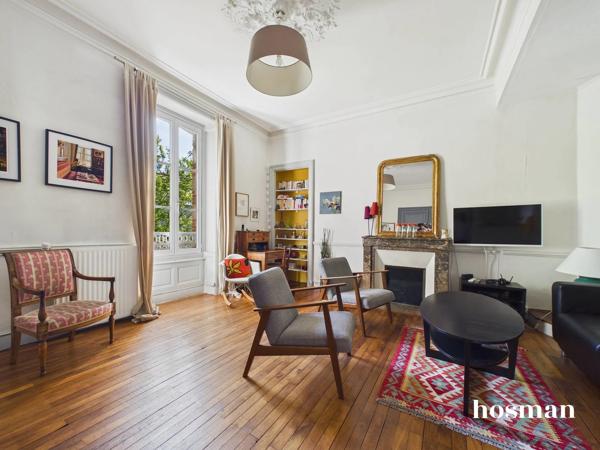 Appartement T4 de 96,88 m² - avec grenier et cave - Quartier Dobrée à Nantes