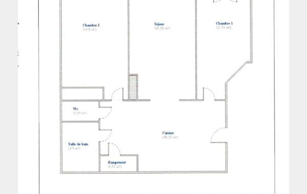 Vente Appartement P3 Lyon 6ème   