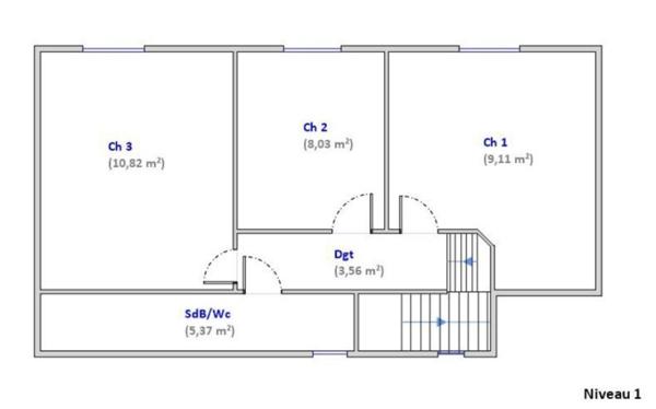 Maison 77m² + studio indépendant 20m² – Deux biens, un seul projet de vie !